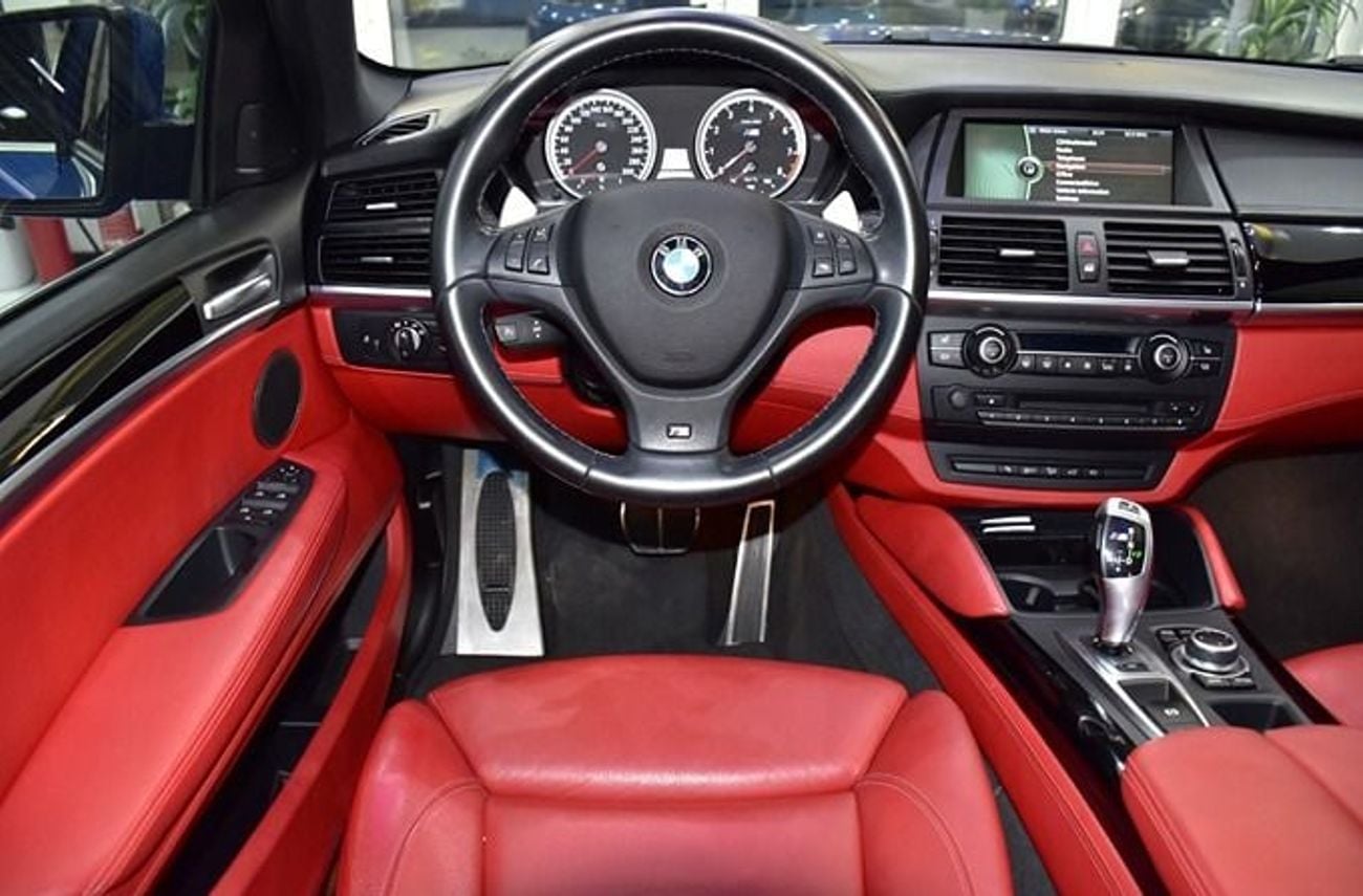 BMW X6 M STANDARD EXCELLENT DEAL for our BMW X6 M ( 2013 Model ) in Blue Color GCC Specs