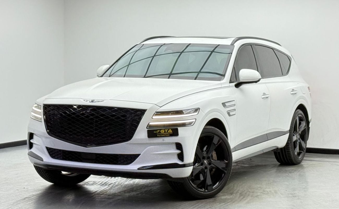جينيسس GV80 2023 Genesis GV80 Black Edition, 2028 Genesis Warranty + Service Pack, Low Km, GCC