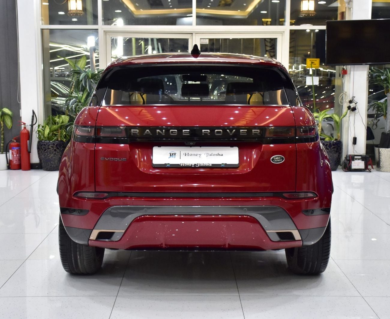 Land Rover Range Rover Evoque R-DYNAMIC HSE P250 EXCELLENT DEAL for our Land Rover Range Rover Evoque R-Dynamic ( 2021 Model ) Red Color GCC Specs