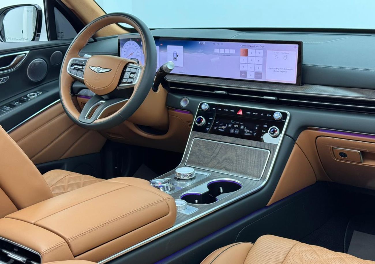 Genesis GV80 Royal 3.5L AWD 2025 Genesis GV80 Royal, 2029 Genesis Warranty, 2029 Genesis Service Pack, 7 Seater,