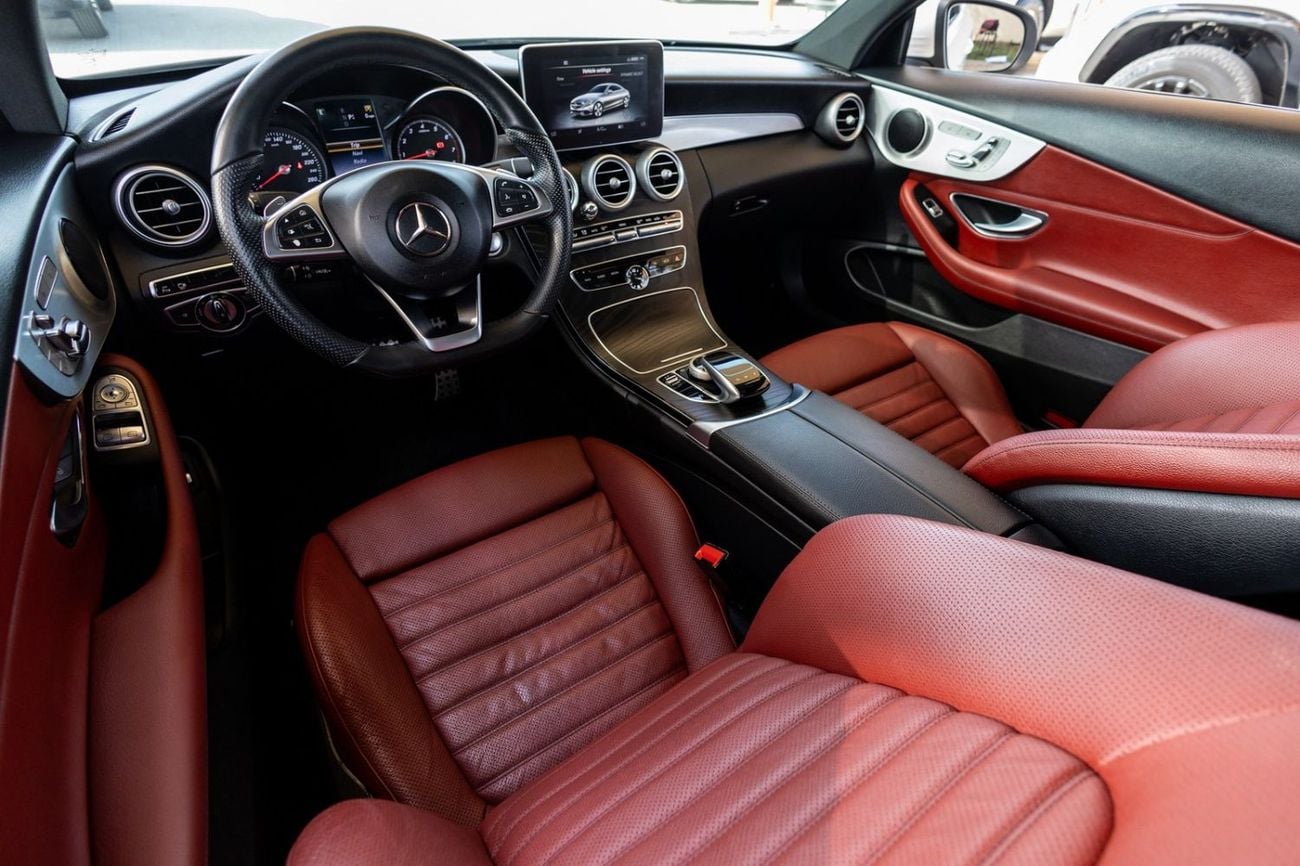 Mercedes-Benz C 200 Coupe Mercedes-Benz C-Class 200 2017 GCC specs for 1,328.00 AED monthly
