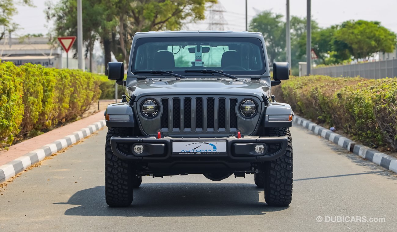 Jeep Wrangler Rubicon 4X4 V6 3.6L , GCC , 2021 , 0Km , W/3 Yrs or 60K Km WNTY @Official Dealer