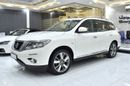نيسان باثفايندر EXCELLENT DEAL for our Nissan Pathfinder SV 4WD ( 2015 Model ) in White Color GCC Specs