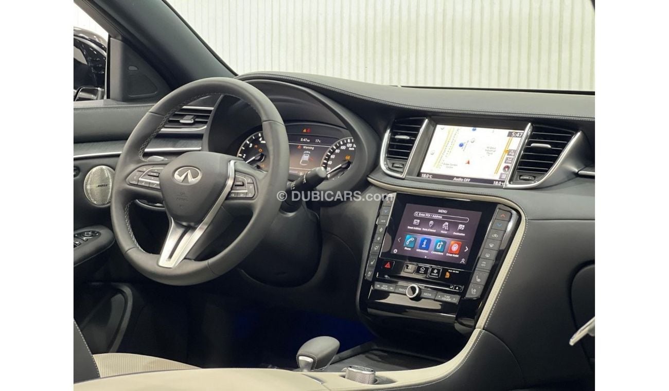 Infiniti QX55 2022 Infiniti QX55 Sensory AWD, January 2026 Infiniti Warranty + Service Contract, Low Kms, GCC