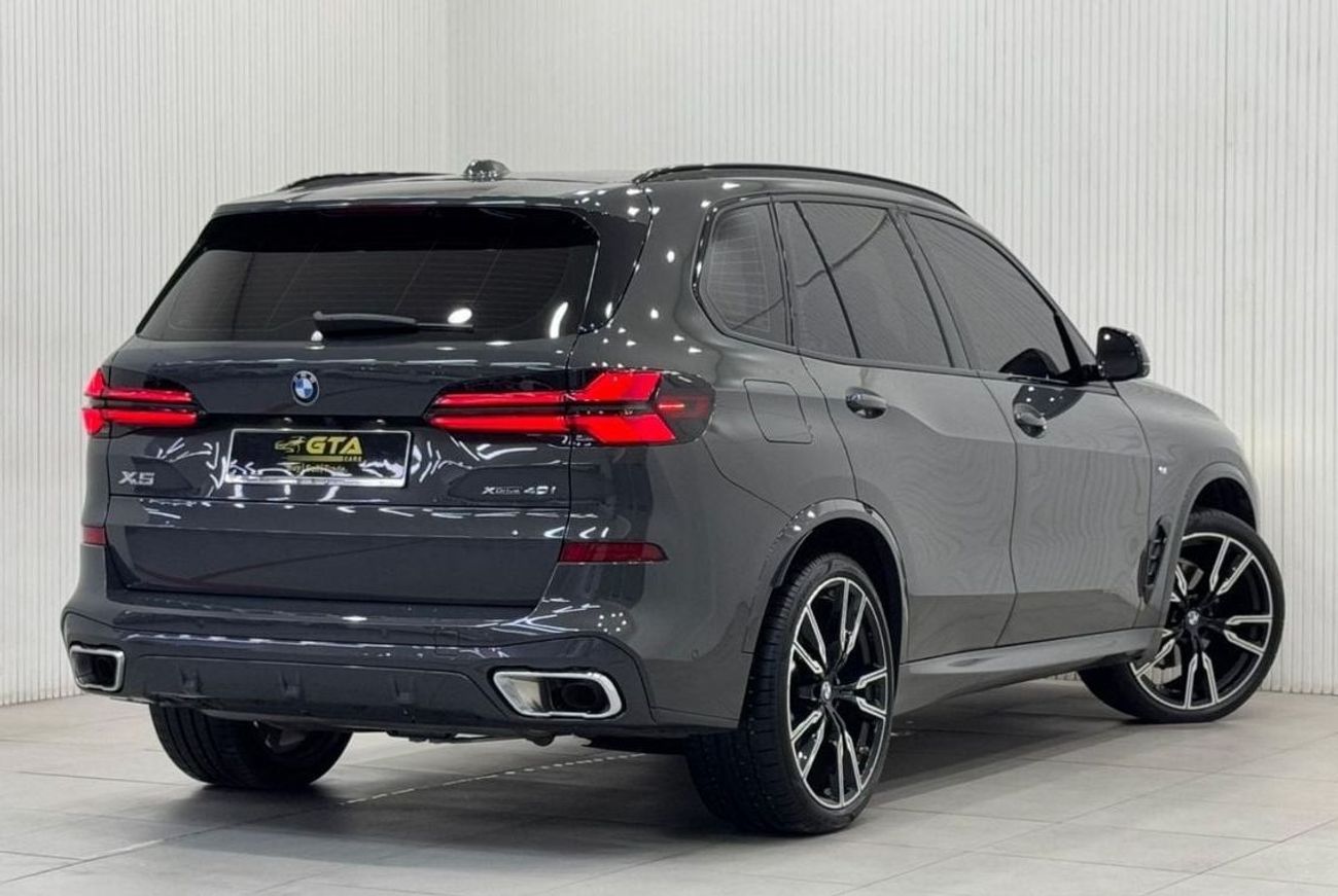 بي أم دبليو X5 40i M Sport Exclusive 3.0L 2024 BMW X5 xDrive40i Exclusive M Pack, Agency Warranty Till 04/29+SP, Fu
