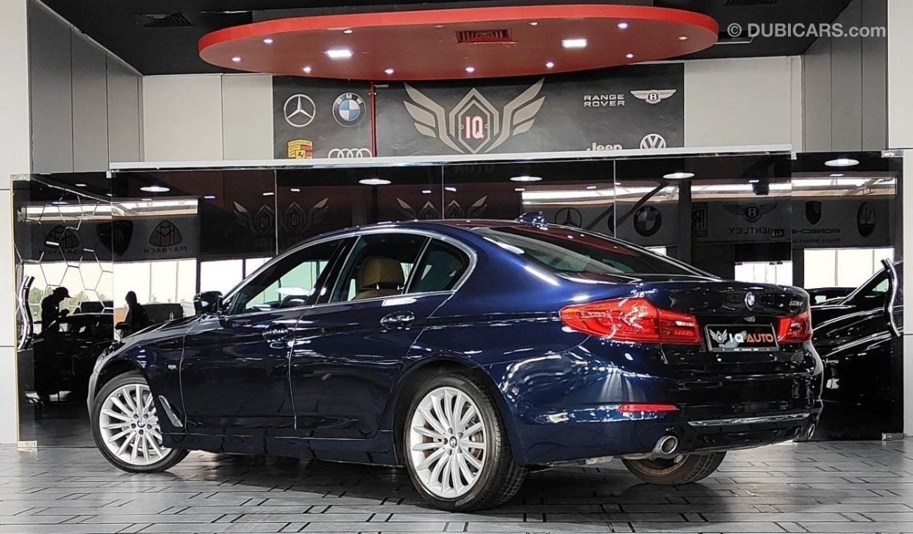 BMW 530i AED 1,300 P.M | 2017 BMW 5 SERIES 530i LUXURY LINE | SERVICE CONTRACT | GCC | UNDER WARRANTY