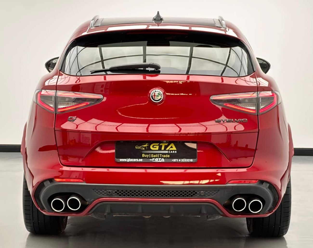 Alfa Romeo Stelvio 2020 Alfa Romeo Stelvio Quadrifoglio, Nov/2026 Alfa Romeo Warranty + Service Contract, FSH, GCC