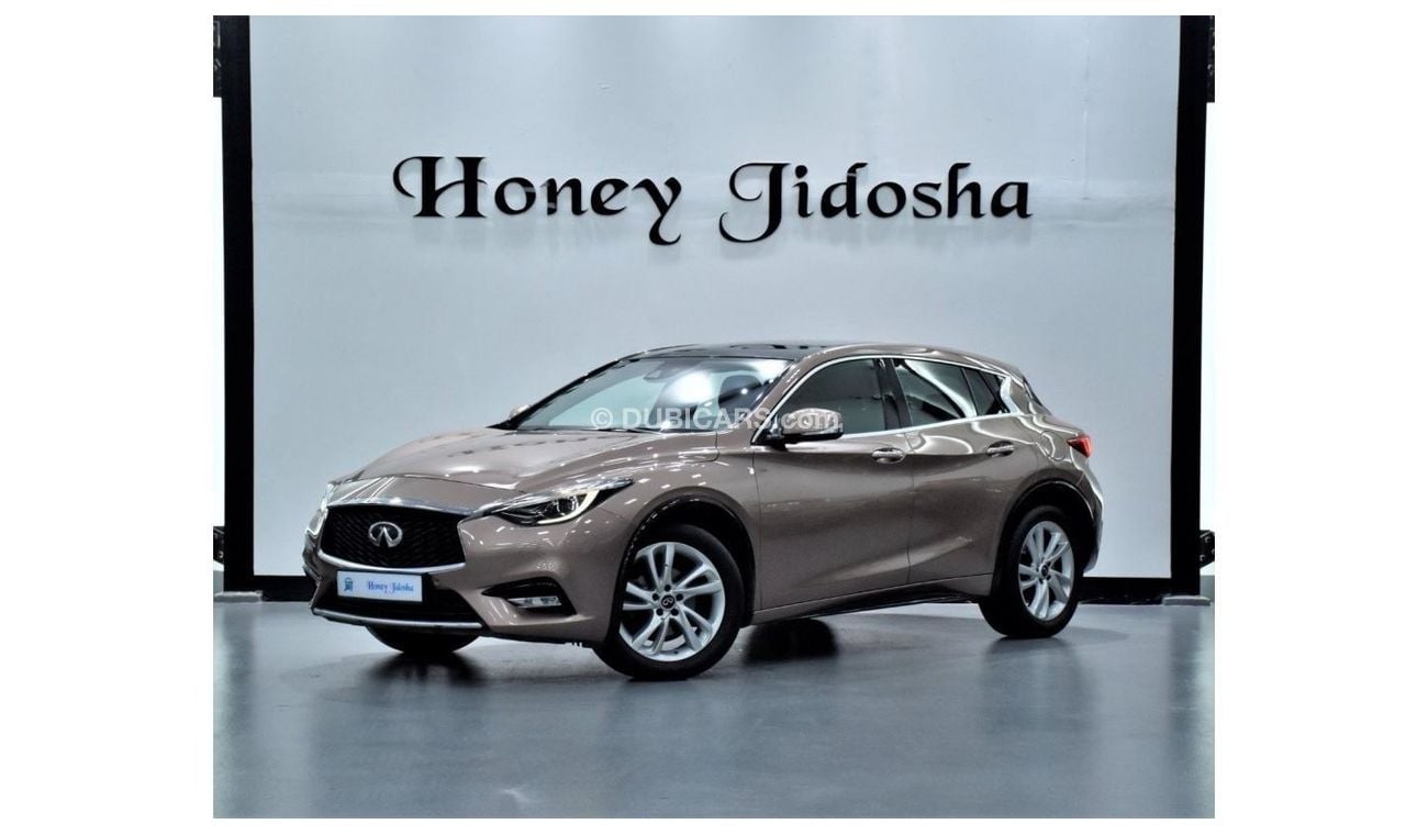 Infiniti Q30 EXCELLENT DEAL for our Infiniti Q30 ( 2018 Model! ) in Brown Color! GCC Specs