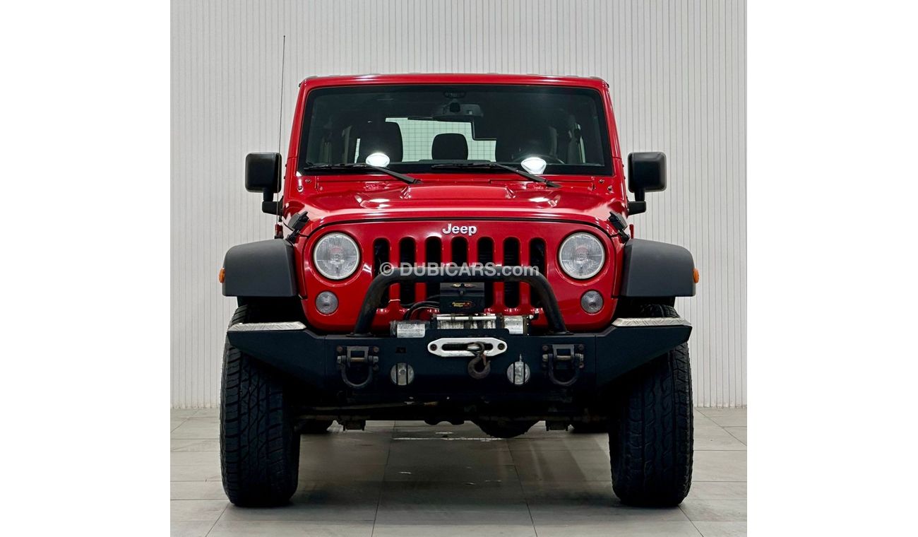 Jeep Wrangler 2016 Jeep Wrangler Unlimited Sport, Warranty, Excellent Condition, GCC