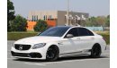 مرسيدس بنز C 63 AMG Std مرسيدس بنز اي ام جي C63s  2016 فل اوبشن فل كاربن فايبر  بحالة الوكالة