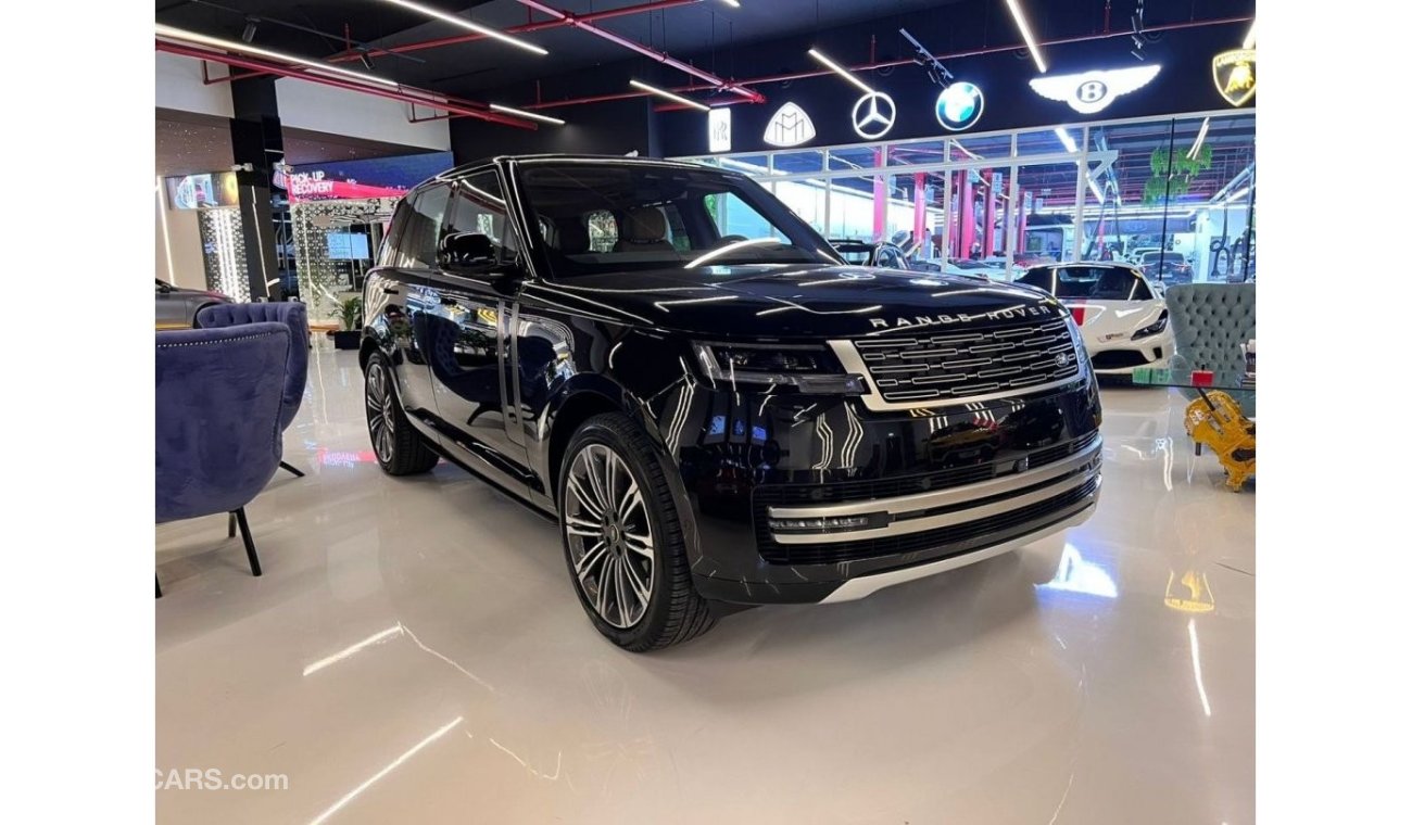 Land Rover Range Rover LAND ROVER VOGUE P530 HSE BLACK /TAN /GCC AL TAYER WARRANTY /23 RIMS