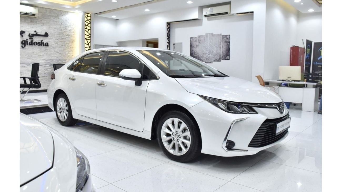 Toyota Corolla EXCELLENT DEAL for our Toyota Corolla GLi 1.6L ( 2023 Model ) in White Color GCC Specs