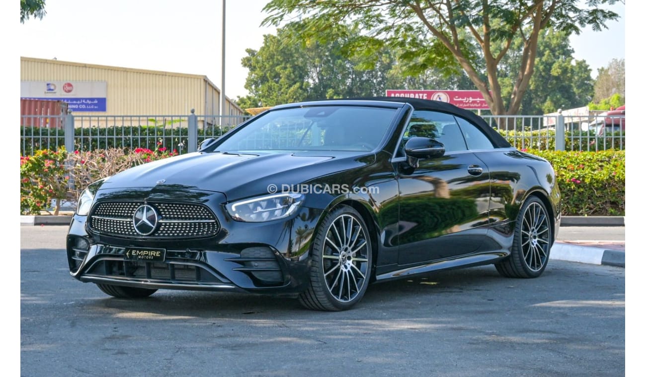 Mercedes-Benz E450 Coupe Mercedes E450 AMG V6 Convertible 2022 USA ( GPS is GCC & Facelift is GCC )