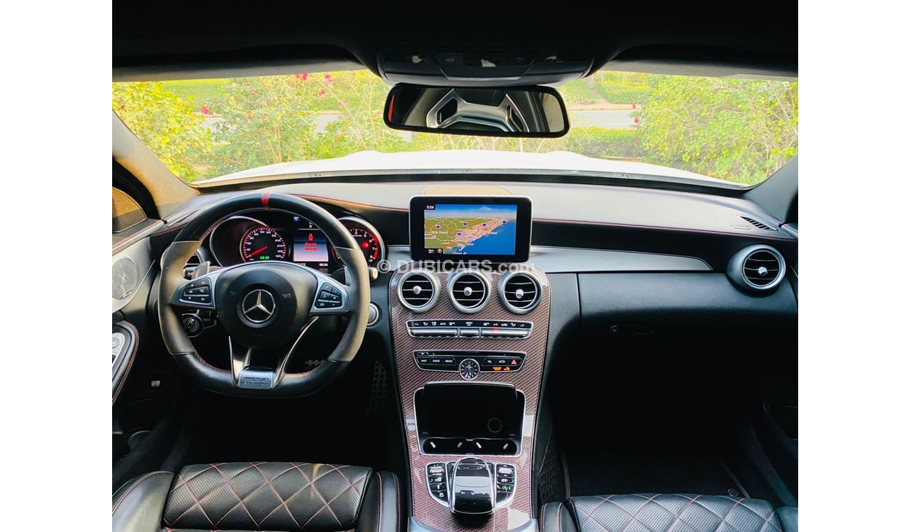 Mercedes-Benz C 63 AMG Mercedes Benz AMG C63S GCC 2015 full option edition 1 night package