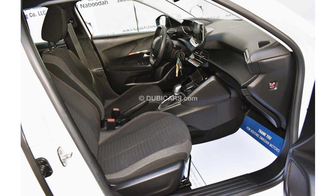 Peugeot 2008 AED 1119 PM | 1.6L ACTIVE 2022 GCC AGENCY WARRANTY UP TO 2026 OR 100K KM