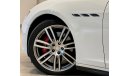 Maserati Ghibli 2015 Maserati Ghibli SQ4, Warranty, Maserati Service History, Low KMs, GCC