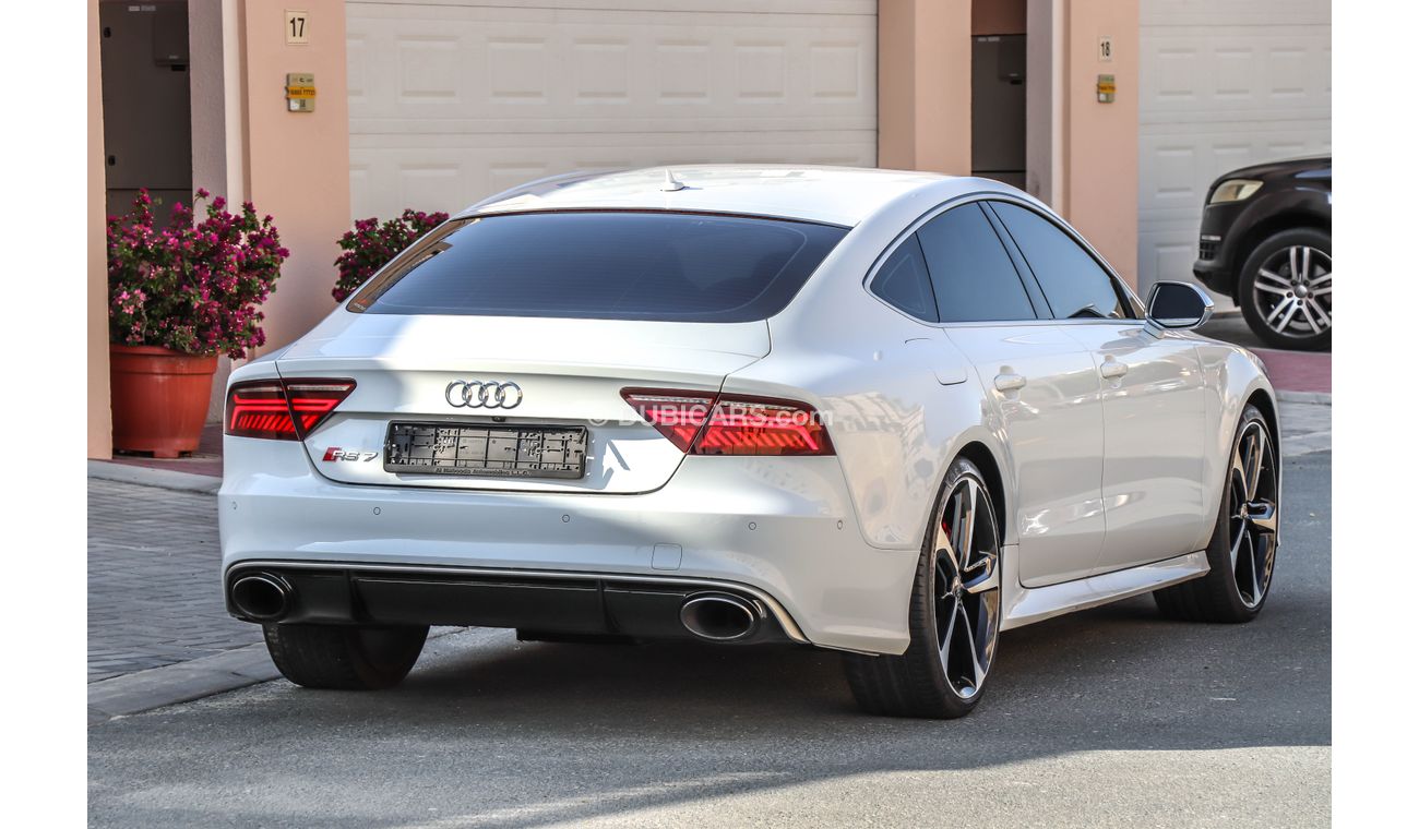 Audi RS7 2016 GCC under Agency Warranty with Zero Down-Payment.