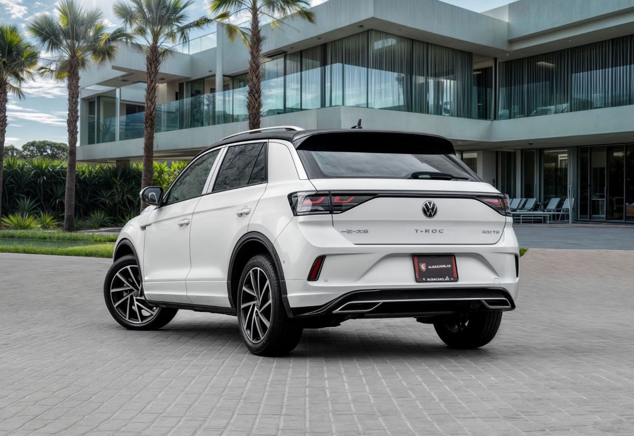 فولكس واجن T ROC 1,860 P.M  | 0% Downpayment | Volkwagen T-Roc R-Line Brand New!