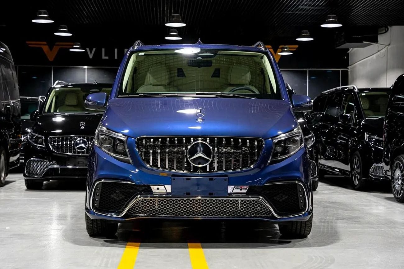 مرسيدس بنز V 300 NEW ARRIVAL 2026 MODEL LUXURY MERCEDES GCC V300 with ADDITIONAL REAR AC-2 YEARS WARRANTY BY VLINE