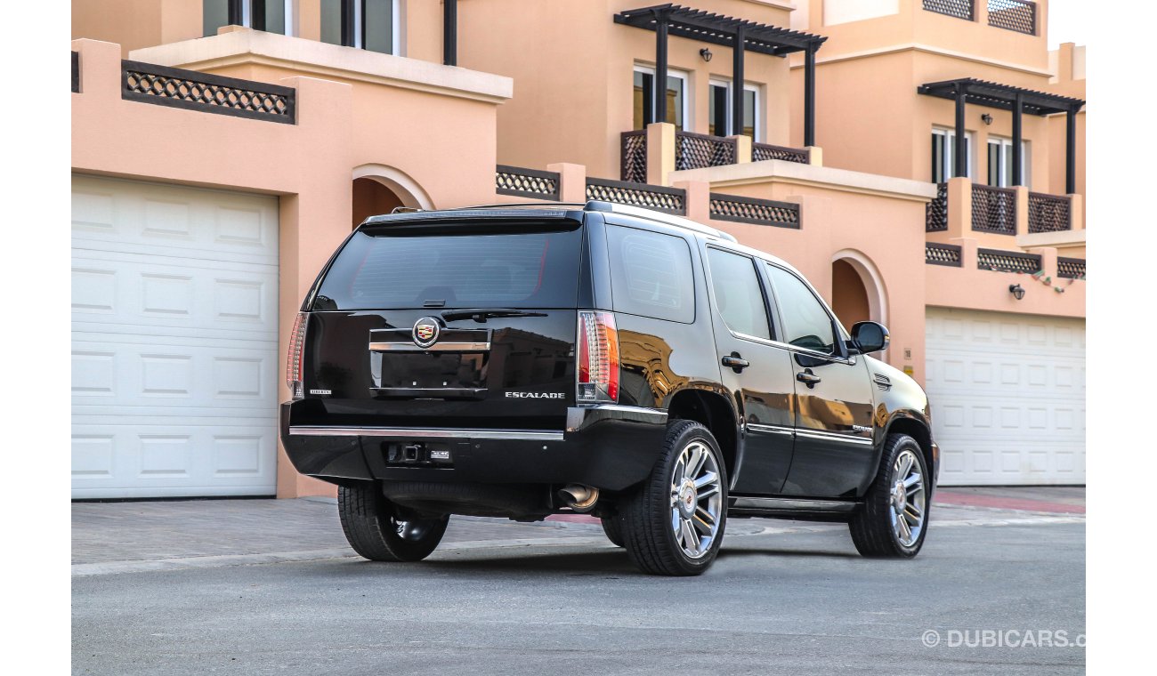 Cadillac Escalade Sport AED 2261 PM with 0% Down Payment