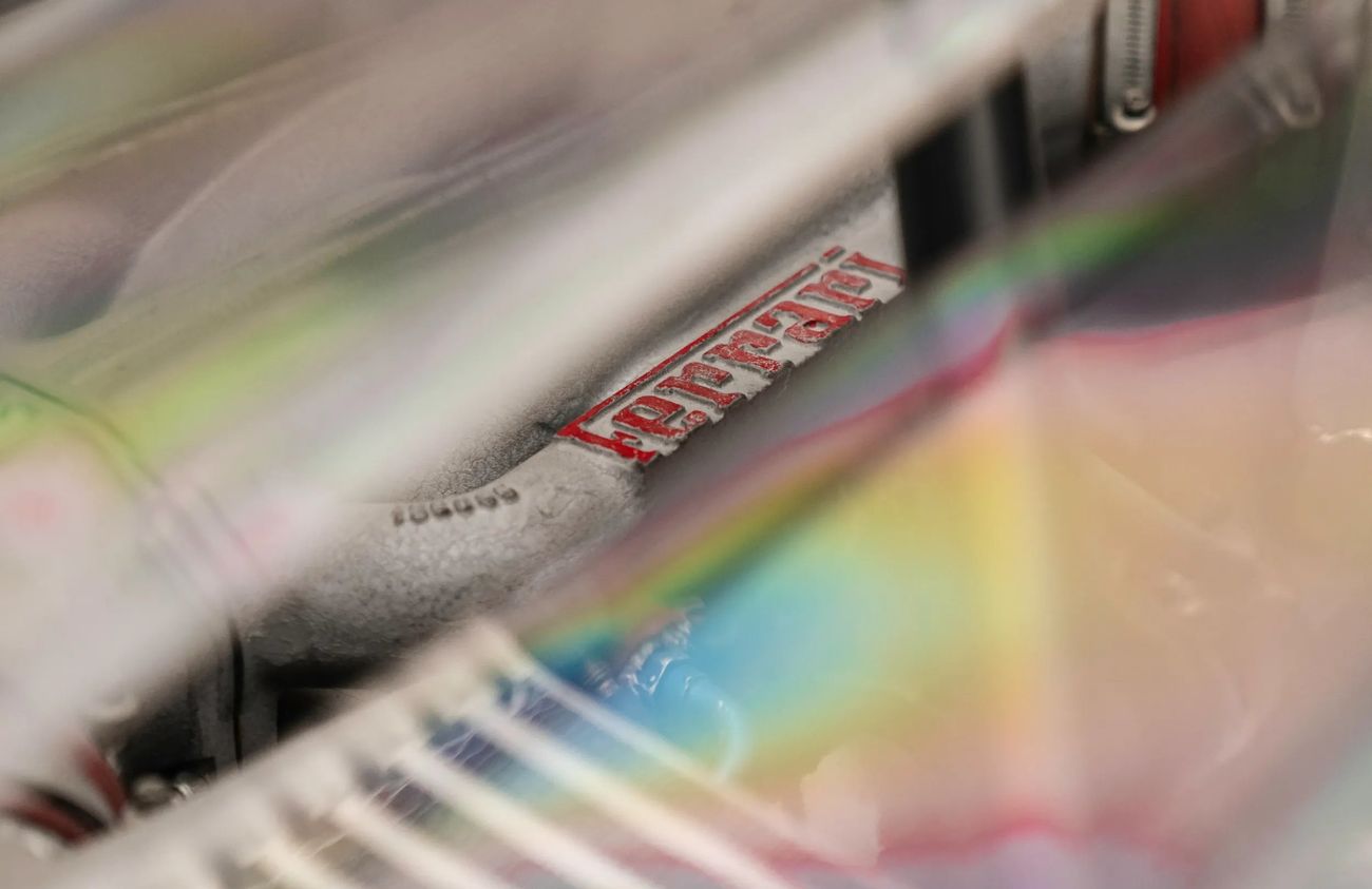 Ferrari F40 2.9L V-8 Twin-Turbocharged Engine