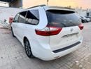 Toyota Sienna 2018 TOYOTA SIENNA XLE 360 cam  full option Ready  White