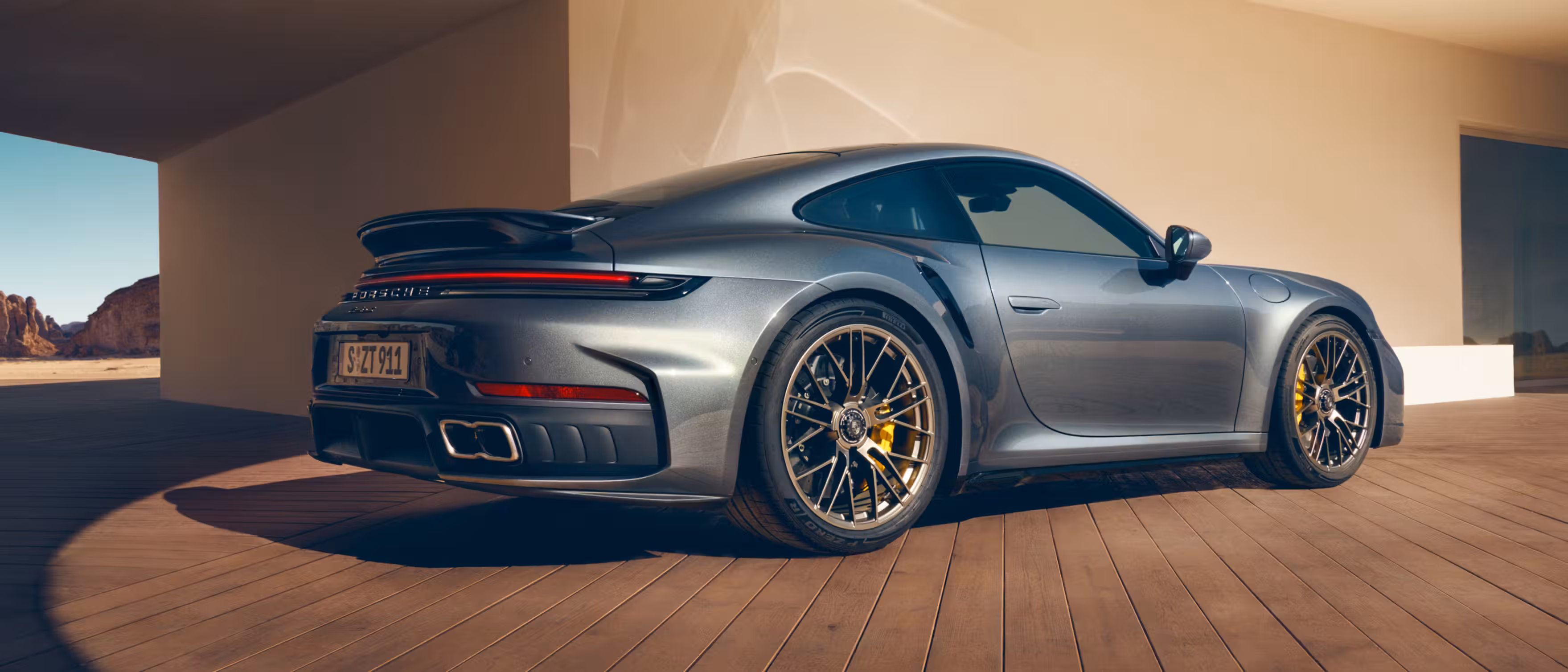 بورش 911 exterior - Rear Left Angled