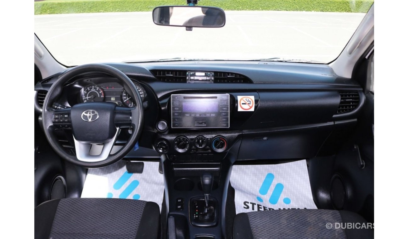 تويوتا هيلوكس GL GL 2016 | TOYOTA HILUX GL - 4X4 - D/C - A/T 2.7L  - PETROL - WITH GCC SPECS AND EXCELLENT CONDITI