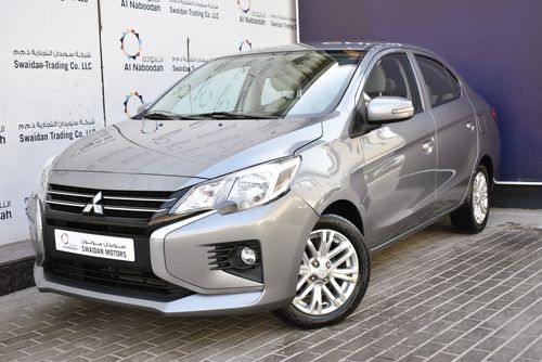 Mitsubishi Attrage AED 589 PM | 1.2L GLX GCC DEALER WARRANTY