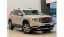 GMC Acadia 2017 GMC Acadia SLE, Warranty, Full Service History,7 Seats, GCC