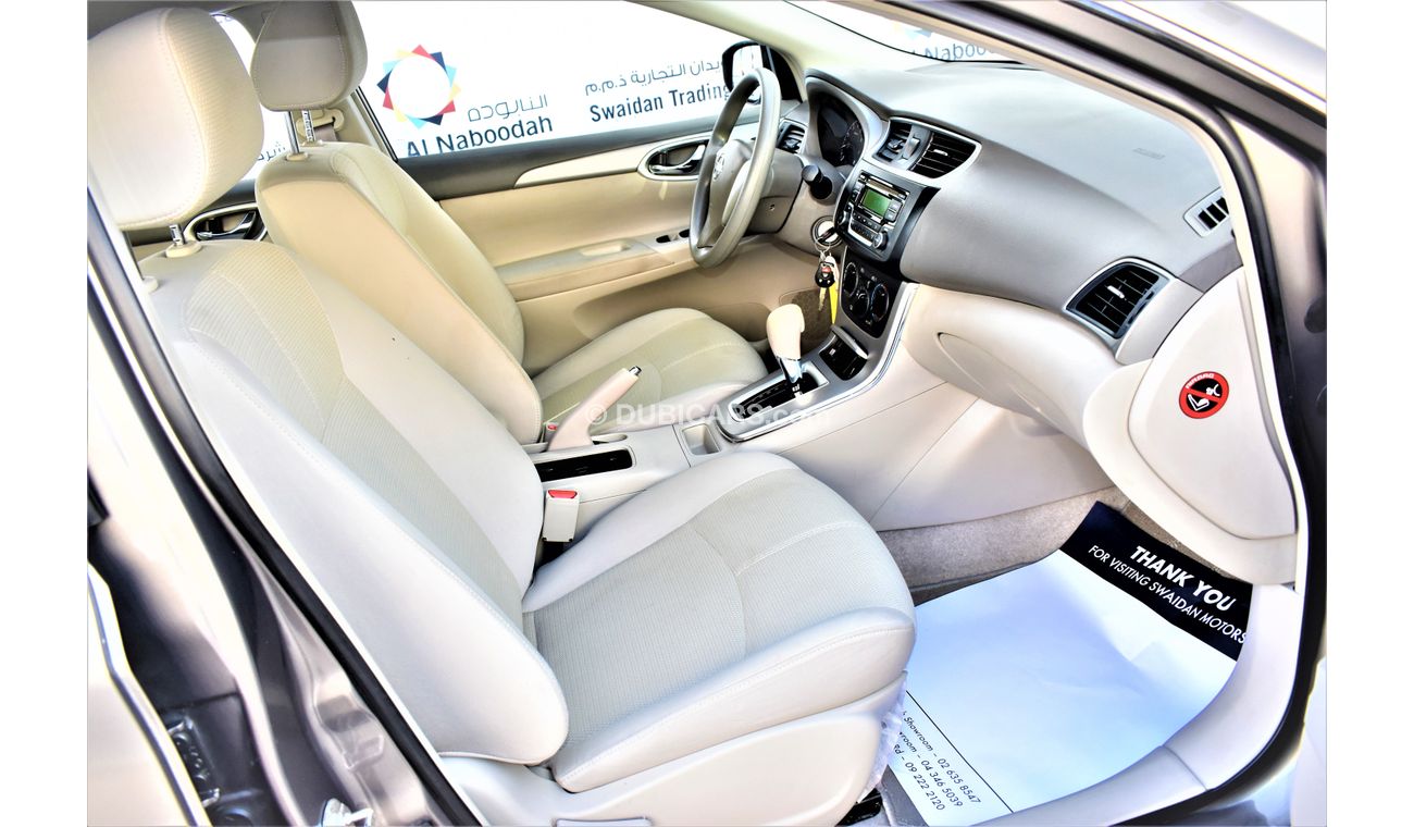 Nissan Sentra 1.6L S 2018 GCC DEALER WARRANTY