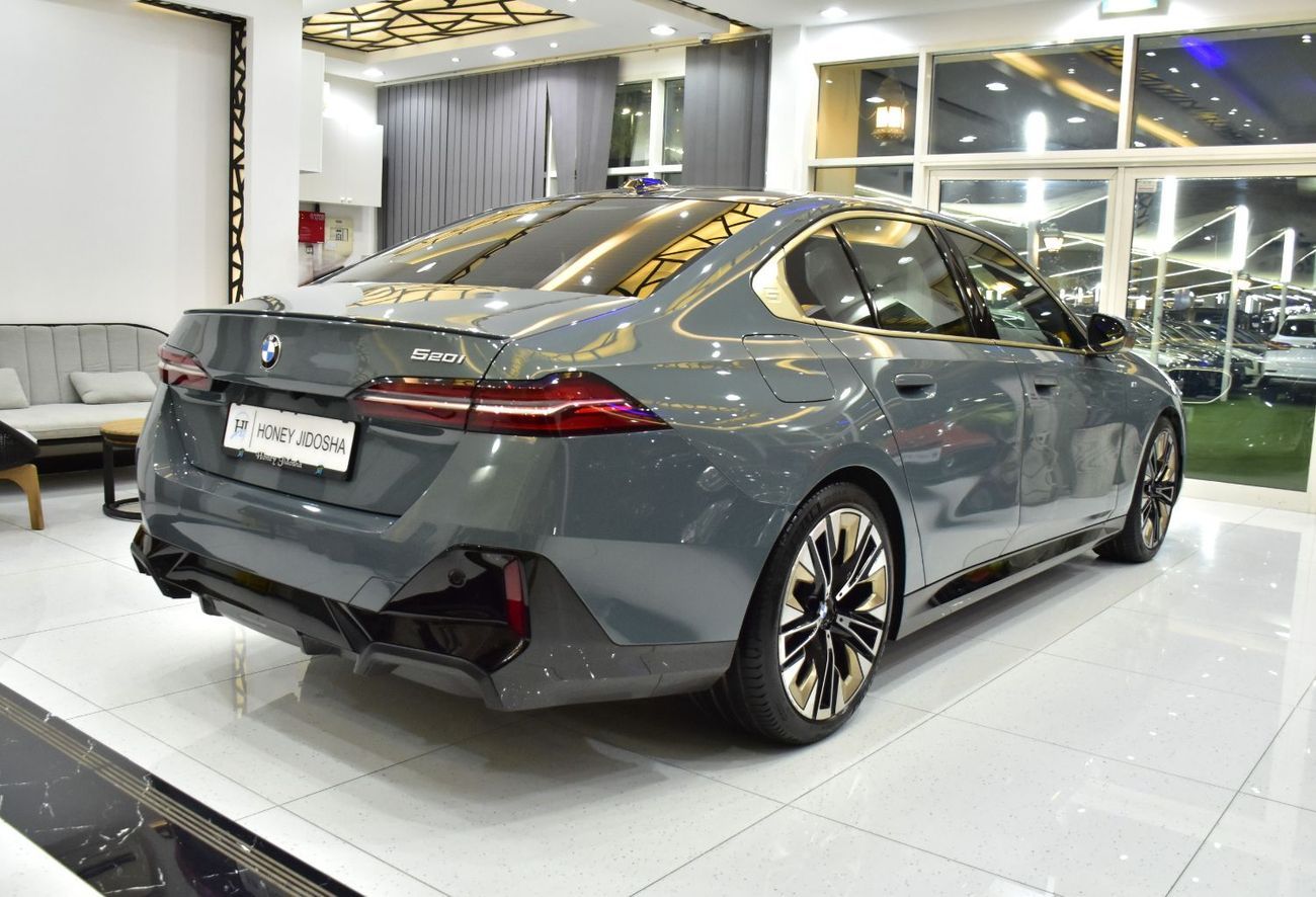 بي أم دبليو 520i EXCELLENT DEAL for our BMW 520i M-Kit ( 2024 Model ) in Grey Color GCC Specs