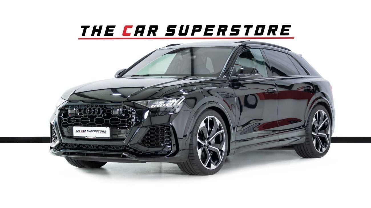 Audi RS Q8 TFSI quattro 4.0L Black On Black-Al Nabooda Warranty andService Contract-Special Order-Carbon Cerami
