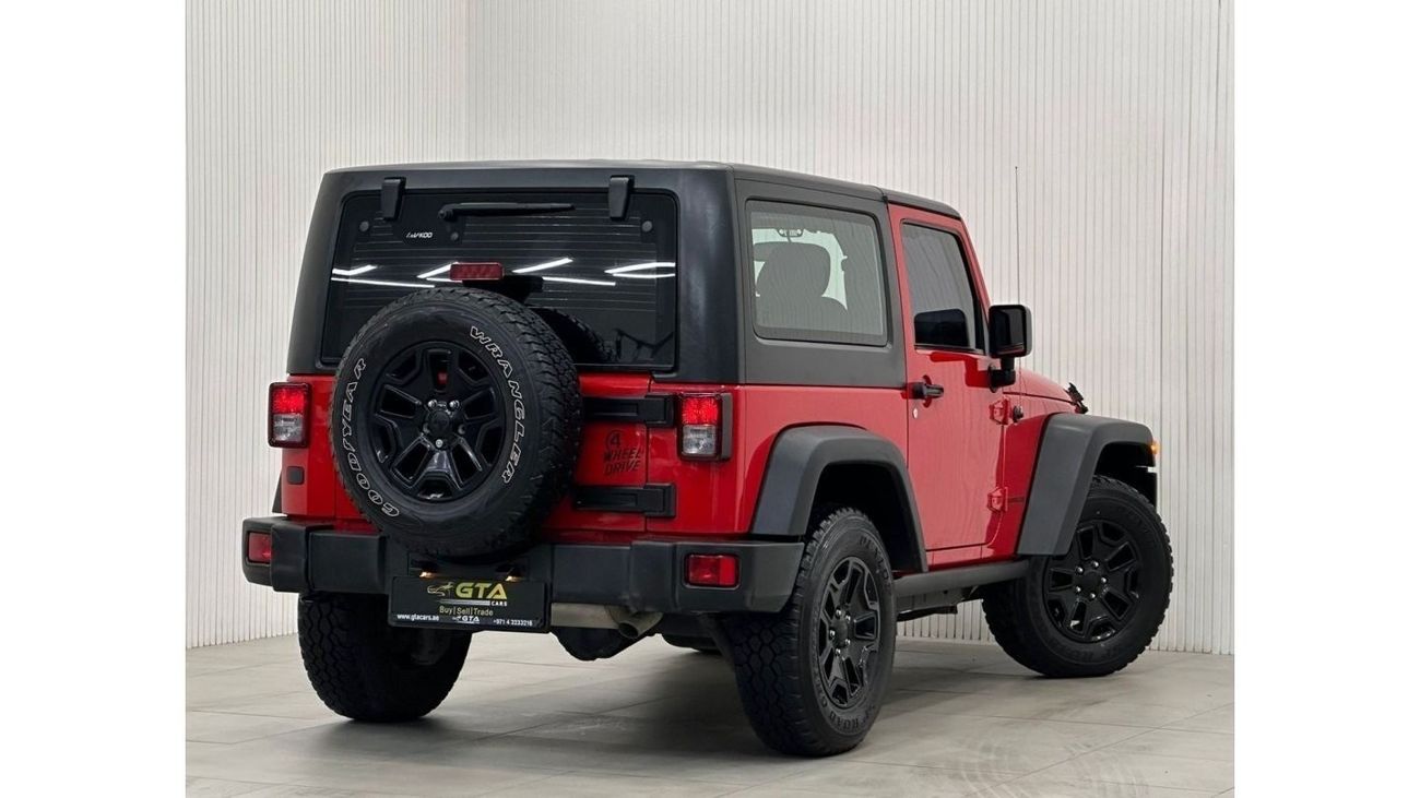 Jeep Willys 2017 Jeep Wrangler Willys Edition, Warranty, Full Jeep Service History, GCC