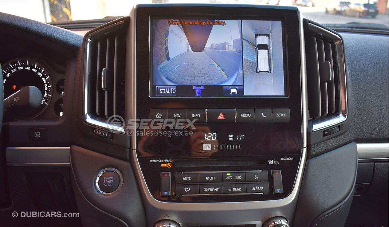 Toyota Land Cruiser 4.5L VX Turbo Diesel Asientos de Cuero, Sonido JBL Premium, Visión 360°,Pantallas Traseras T/A 2019