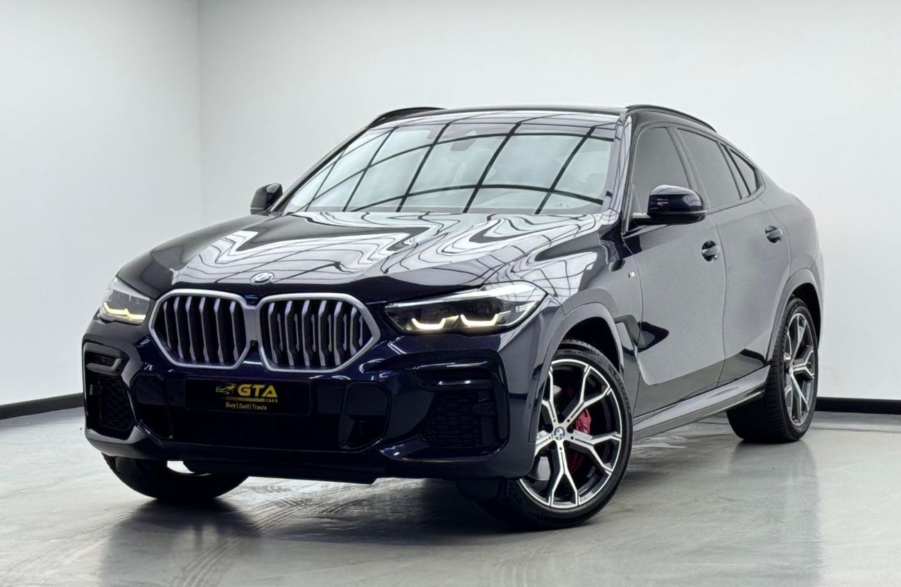 BMW X6 40i M Sport 3.0L 2022 BMW X6 xDrive40i M-Sport, 2027 BMW Warranty, Full BMW Service History, Excelle