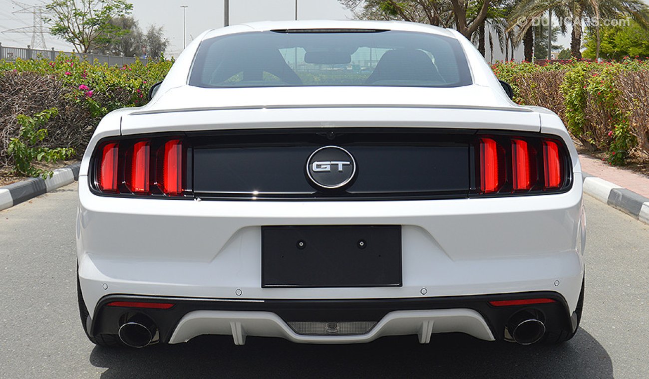 Ford Mustang GT Premium with Recaro and Roush Exhaust System, 5.0 V8 GCC still with Warranty (RAMADAN OFFER)