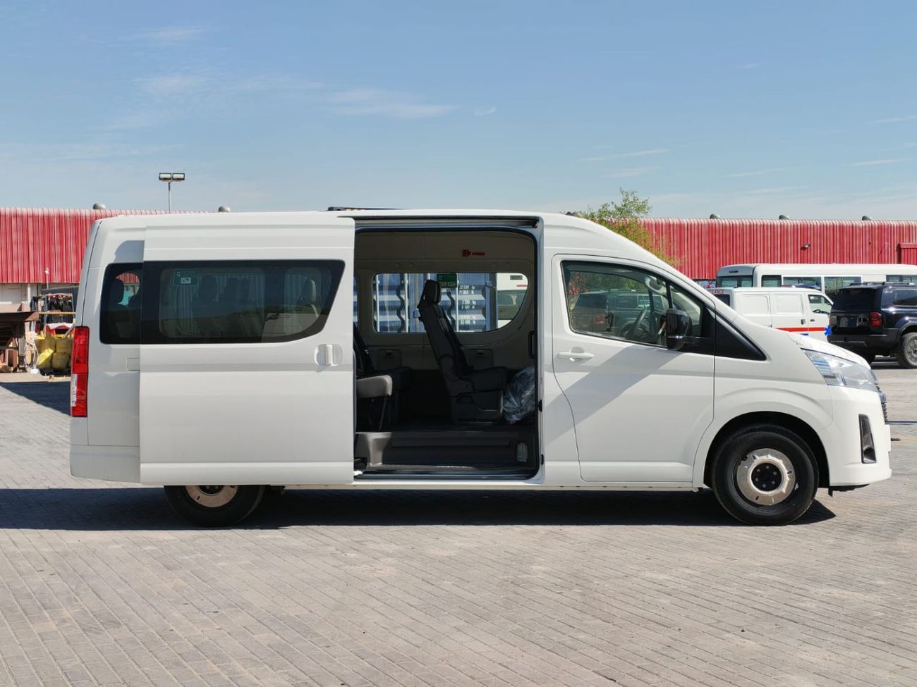 Toyota Hiace 2025 Toyota Hiace GL 13-Seater High-Roof Full-Option 2.8L 4-Cyl Diesel A/T RWD Export Only