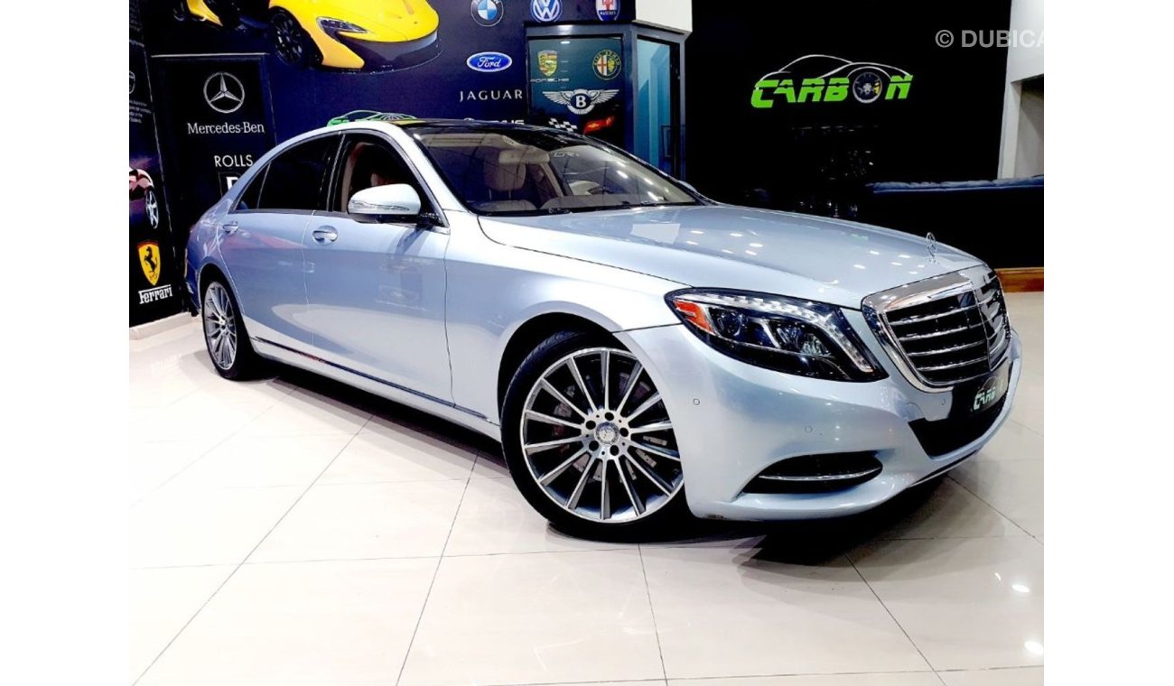 مرسيدس بنز S 550 - 2015 - CLEAN TITEL - KSA APPROVED - ( 2,700 AED PER MONTH )