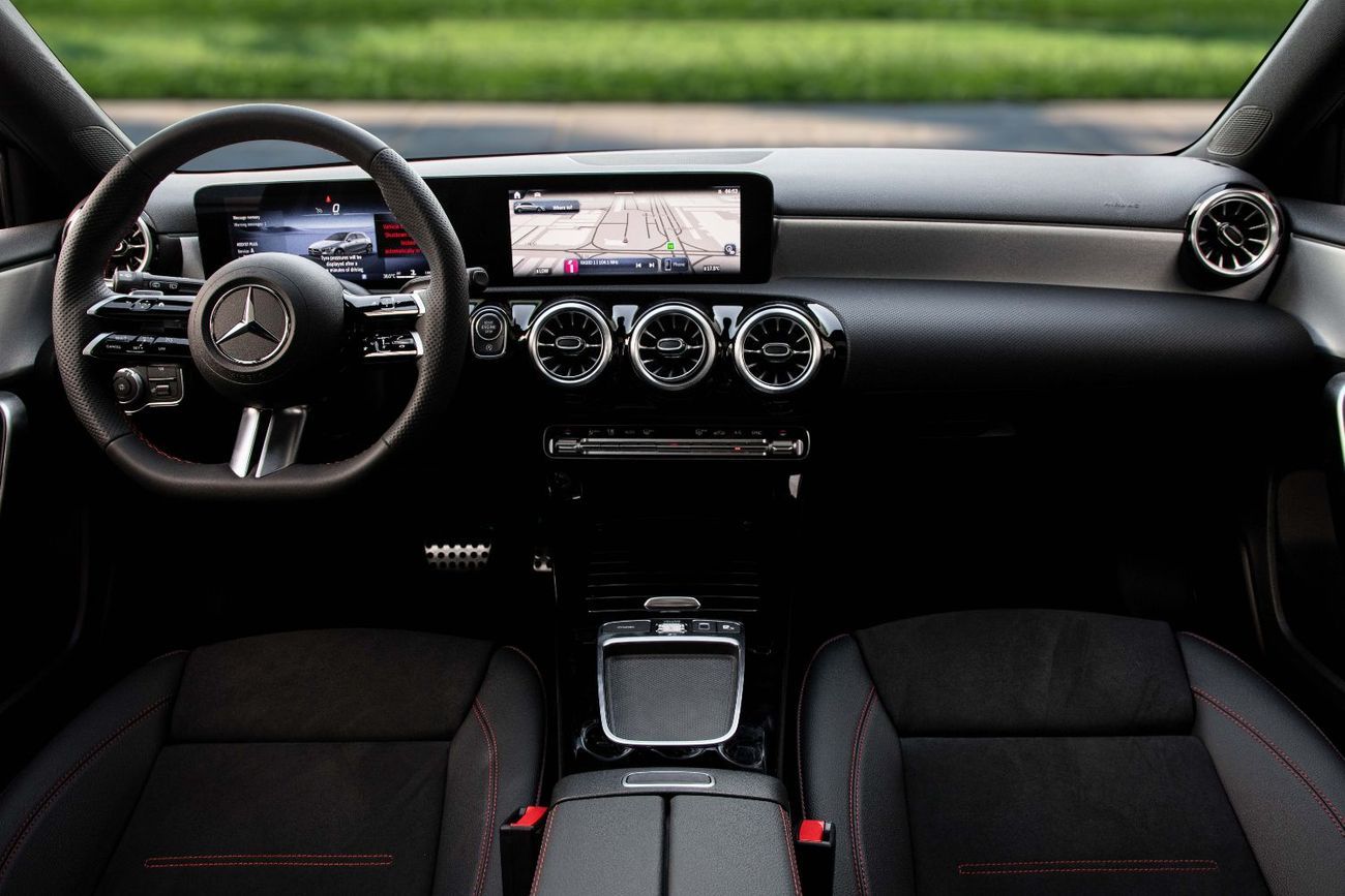 مرسيدس بنز A 200 AMG AMG Night Package | 3,329 P.M  | 0% Downpayment | Warranty!