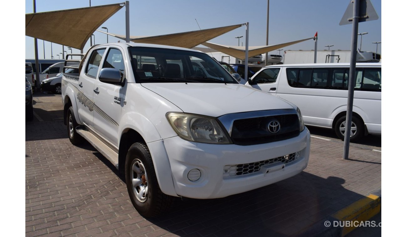 تويوتا هيلوكس Toyota Hilux D/c pick up 4x4, Model:2010. Excellent condition