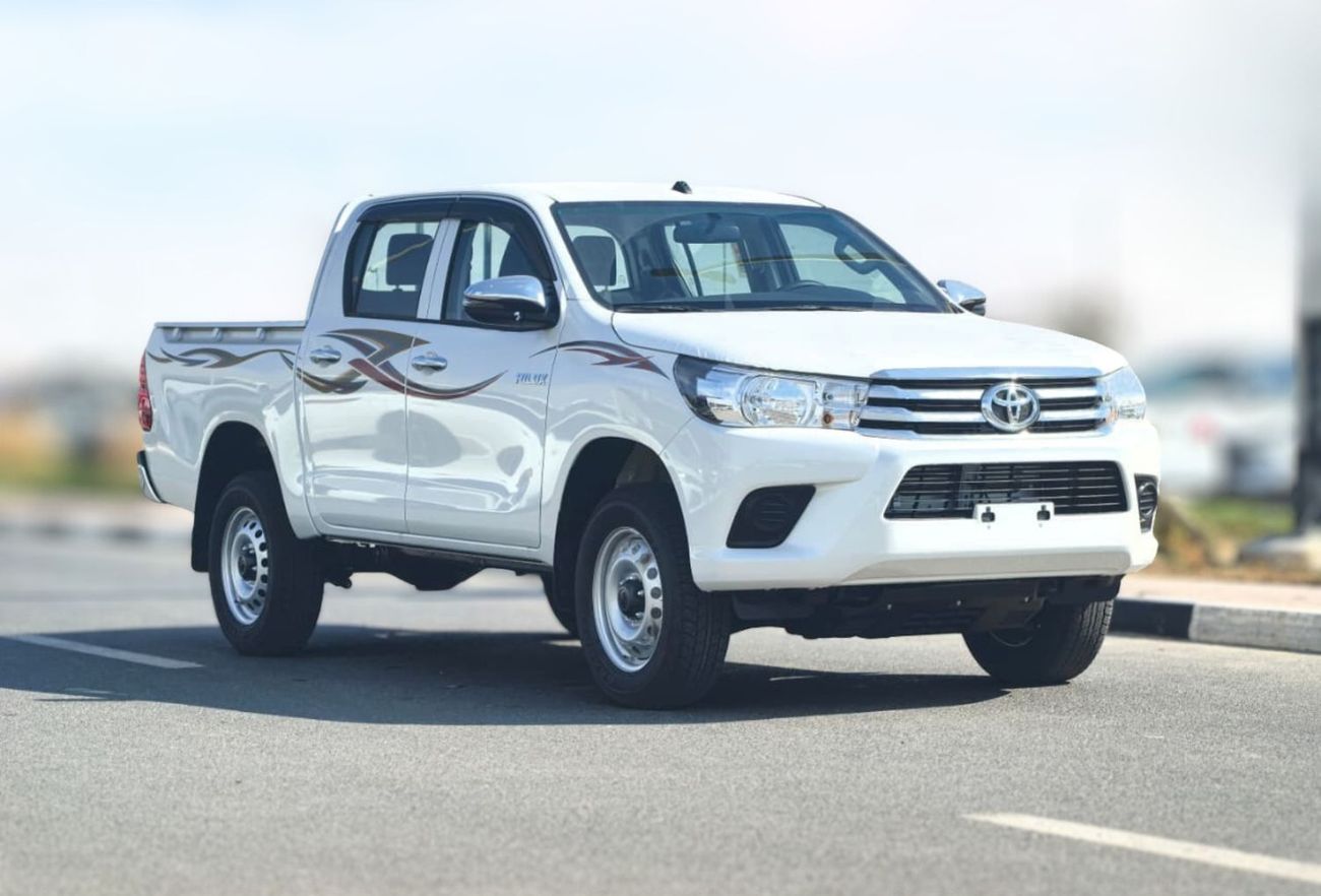 تويوتا هيلوكس TOYOTA HILUX 2.4L DIESEL 4WD MANUAL 2026 WHITE INSIDE BLACK