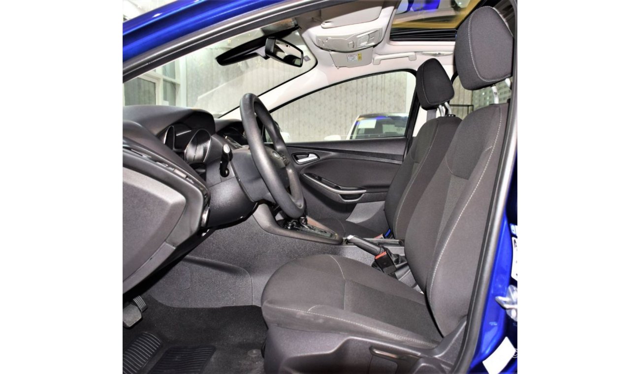 Ford Focus FULL SERVICE HISTORY!LOW MILEAGE Ford Focus 2015 Model!! in Blue Color! GCC Specs