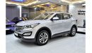 Hyundai Santa Fe EXCELLENT DEAL for our Hyundai SantaFe ( 2015 Model ) in Silver Color GCC Specs