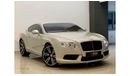 Bentley Continental 2013 Bentley Continental GT, Full Service History, Warranty, GCC
