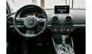 Audi A3 2 Y Warranty!  GCC - AED 939 per month - 0% Downpayment