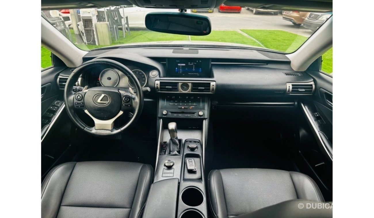 Lexus IS 200 MODEL 2016 car perfect condition inside and y