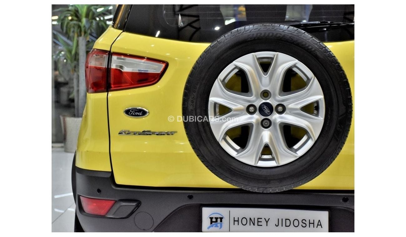 Ford EcoSport EXCELLENT DEAL for our Ford EcoSport ( 2014 Model ) in Yellow Color GCC Specs