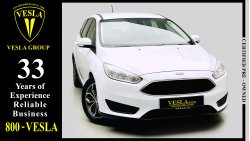 Ford Focus SPORT LEATHER + ECOBOOST + NAVIGATION / GCC / 2018 / WARRANTY + FREE SERVICE UP 30/10/2023 / 648DHS