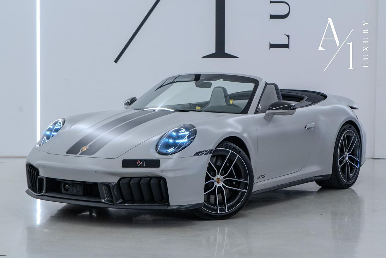 بورش 911 Carrera GTS 3.6L (532 HP) Cabriolet 2025 Porsche 992.2, 2 Years Warranty, Sport Chrono Package, Very